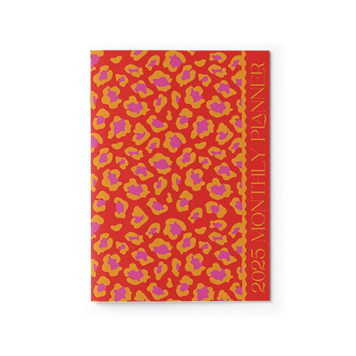 Macaroon Monthly Planning Book - Lumo Leopard 