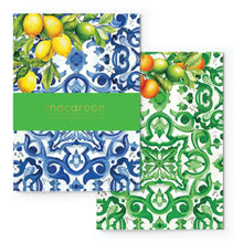 Load image into Gallery viewer, Macaroon Notebooks Set of 2 - Sicilian Citrus
