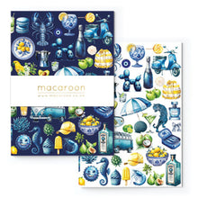 Load image into Gallery viewer, Macaroon A5 Notebook set of 2 - Summer Shuffle
