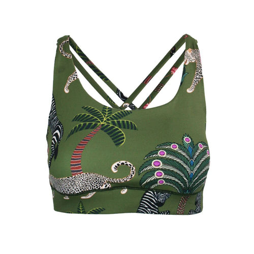 Rush Sports Bra - Okavango Olive