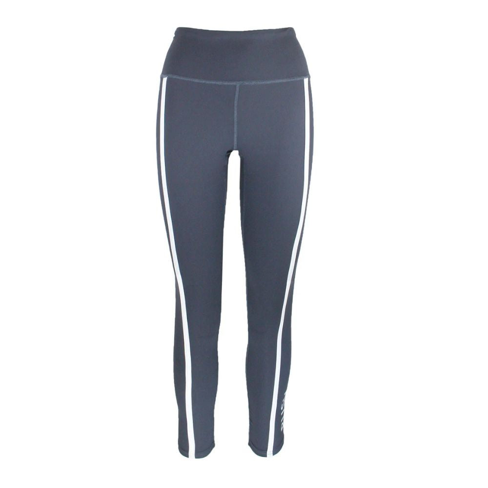 Rush Activewear Grey leggings with white stripes 