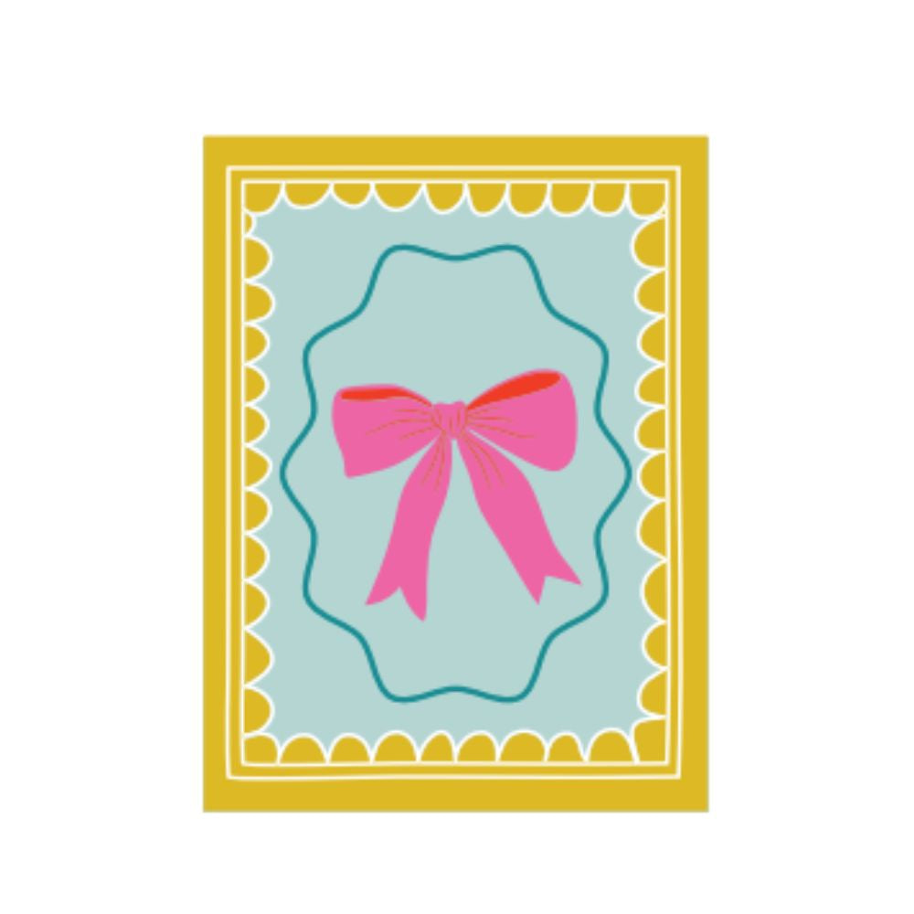 Studio Italiana Card - Pink Bow
