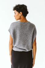 Load image into Gallery viewer, Trinity Denver Pullover - Grey Knitwear - back view
