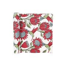 Load image into Gallery viewer, A Love Supreme Protea patterned fabric 2.5m table runner 
