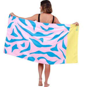 Saltii Beach Towel - Animal Stripes