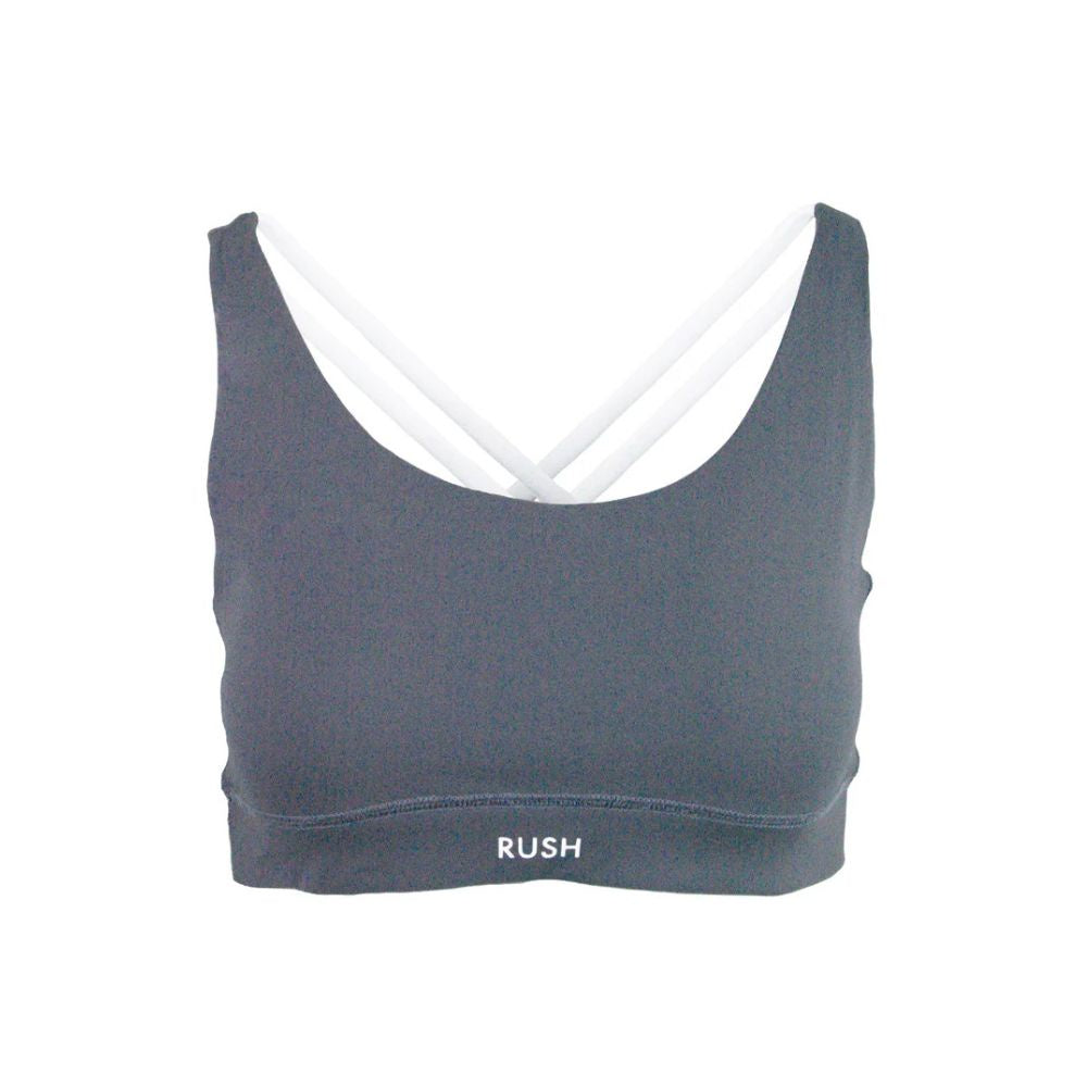 Rush Free My Heart Sports Bra - Shadow