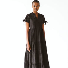 Load image into Gallery viewer, Trinity Shea Black Anglaise Dress
