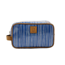 Load image into Gallery viewer, Iy Small Toiletry Bag - Stripe Blue
