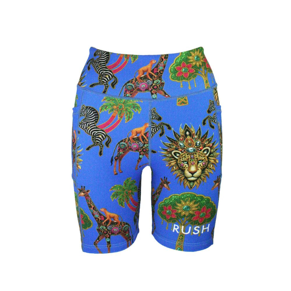 Rush High Waist Shorts - Zambezi Gold