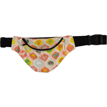 Load image into Gallery viewer, Fanny pack with animal pattern on a white background
