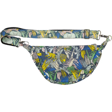 Load image into Gallery viewer, Floral-patterned cross-body bag on a white background

