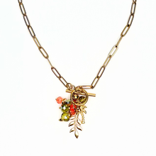 Load image into Gallery viewer, The Nikabox Paperclip Necklace - Fruity Palm
