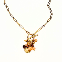 Load image into Gallery viewer, The Nikabox Paperclip Necklace - Honey
