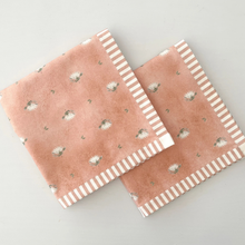 Load image into Gallery viewer, Tableart Cotton Fabric  2pk Napkins - Protea Terracotta
