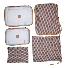 Load image into Gallery viewer, IY Packing Pod Set of 5 - African Tweed Brown

