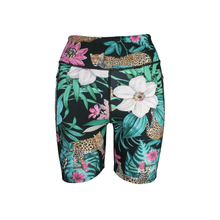 Load image into Gallery viewer, Rush High Waist Shorts - Leopard Creek Black
