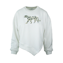 Load image into Gallery viewer, Rush Sway Sweatshirt - White Gold Leopard
