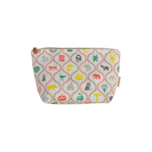 Load image into Gallery viewer, A Love Supreme Make Up Pouch - Africa Untamed Soft Sand
