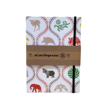 Load image into Gallery viewer, A Love Supreme A5 Blank Book - Africa Untamed Soft Sand
