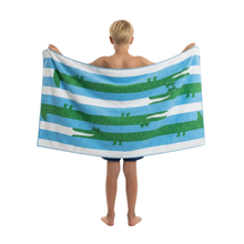 Load image into Gallery viewer, Saltii Beach Towels - Croc Creek

