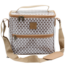 Load image into Gallery viewer, IY Lunch Cooler - African Tweed White

