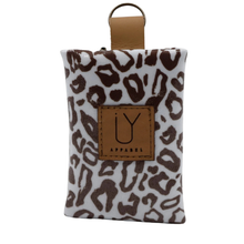 Load image into Gallery viewer, IY Keyring Pouch - African Footprint Brown
