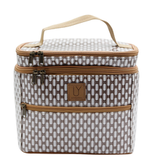 Load image into Gallery viewer, IY Standup Toiletry - African Tweed White
