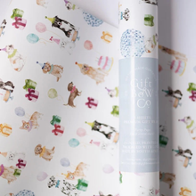 Load image into Gallery viewer, Gift Bow &amp; Co Wrapping Paper - Party Pups
