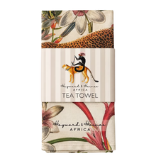 Load image into Gallery viewer, Hayward &amp; Haines Cotton Tea Towels - Leaping Leopards Cream
