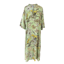 Load image into Gallery viewer, Rush Kaftan Dress - Midnight Orchid Sage
