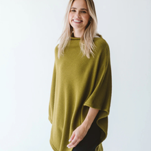 Load image into Gallery viewer, Trinity Chartreuse Poncho
