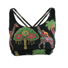 Load image into Gallery viewer, Rush Free My Heart Bra - Zambezi Gold Black
