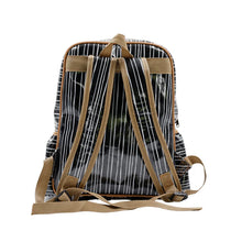 Load image into Gallery viewer, IY Satchel - Stripe Black &amp; White
