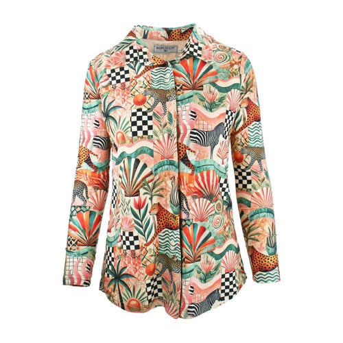 Rush Resort Luxe Shirt - Sunkissed Safari