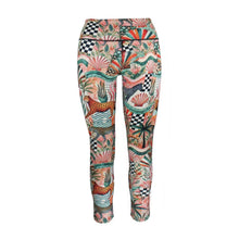 Load image into Gallery viewer, Colorful patterned Rush full length leggings 
