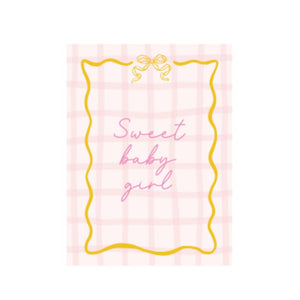 Studio Italiana Card - Sweet Baby Girl