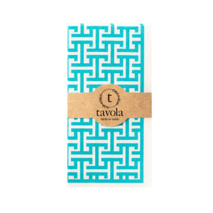 Tavola Greek Slim Napkins pk of 24 - Turquoise