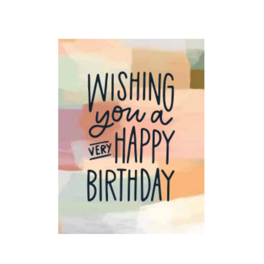 Studio Italiana Card - Wishing you A Very Happy Birthday  New