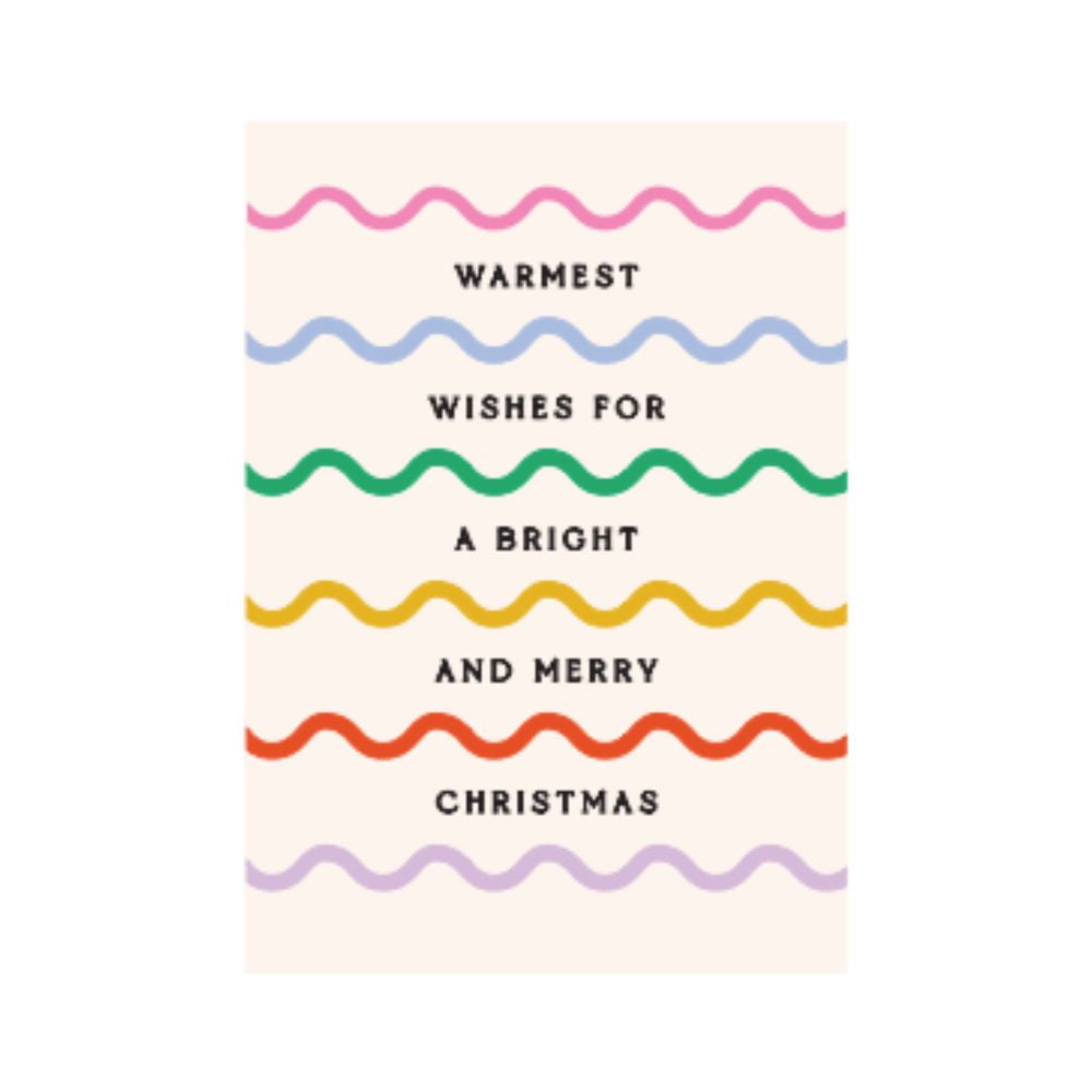 Studio Italiana Card - Warmest Wishes (Merry & Bright)