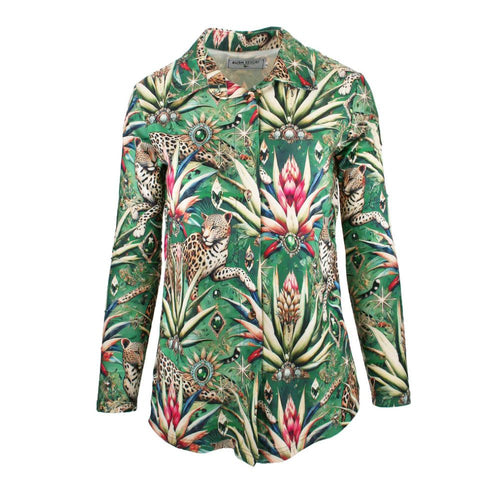 Rush Resort Lux Shirt - Wild Emerald