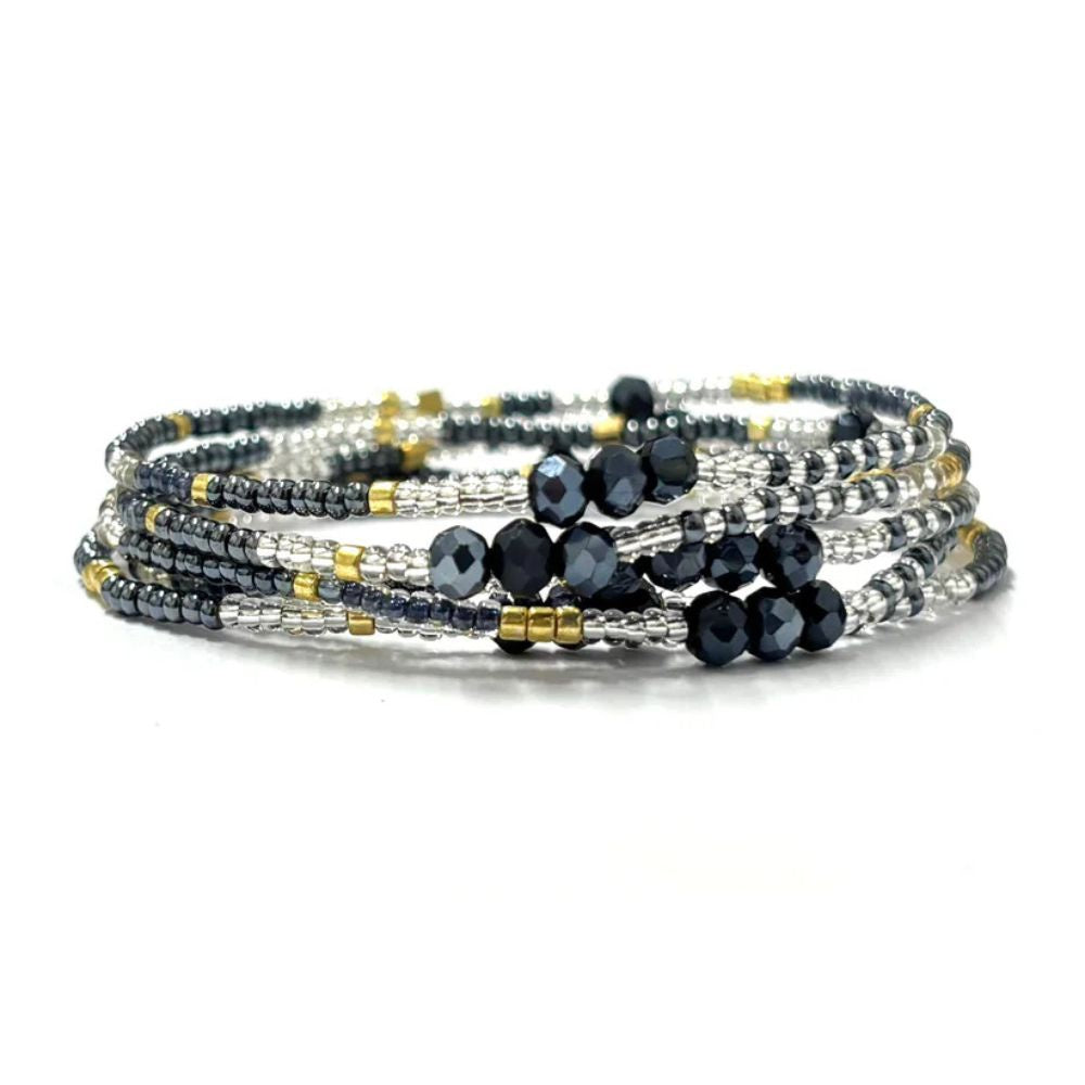 Kiki Collection Beaded Wrap Bracelet - Millenium