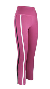 Rush Panel Pro F/L Tights - Claret