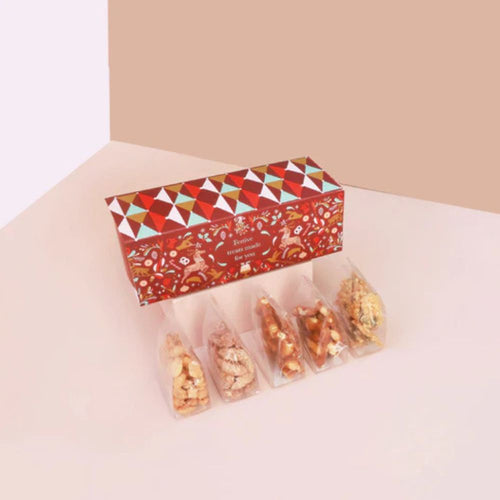 Frank & Olive Nuts & Brittle Treat Box - Red