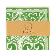 Load image into Gallery viewer, Tavola Napkins - Abstract Green
