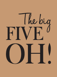 Studio Italiana Card - The Big Five Oh!