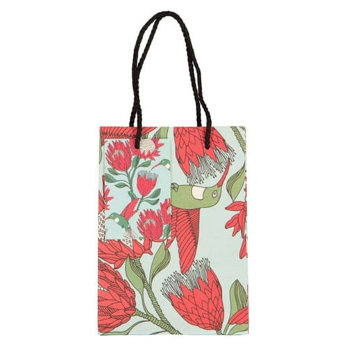 A Love Supreme medium gift bag - protea blue