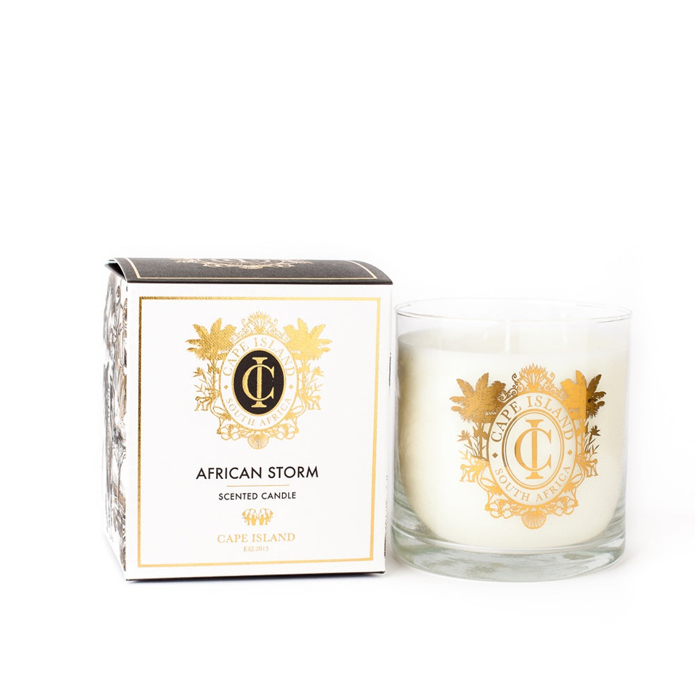 Cape Island Large Scented Candle - African Storm