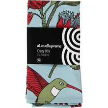 Load image into Gallery viewer, A Love Supreme Napkins - Protea Blue
