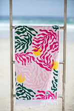 Load image into Gallery viewer, A Love Supreme Beach Towel - Sea Tangle Pink
