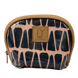 IY Make-up Pouch - Cracked Earth Sand